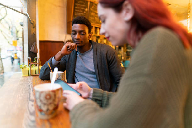 istock Young couple at a Bar 1153076287