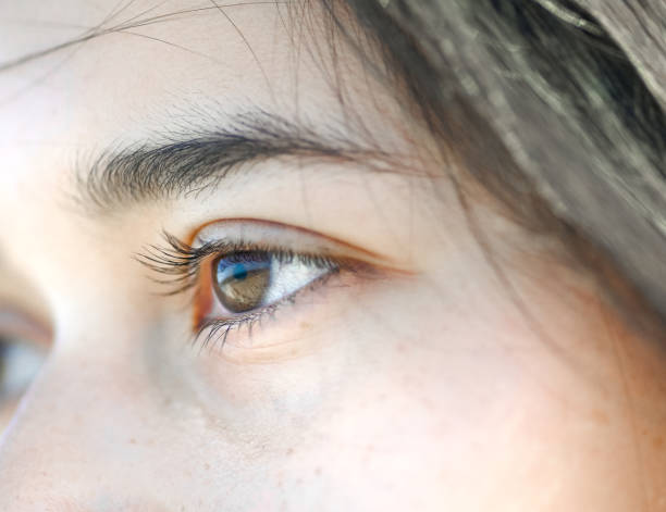 istock Extreme close up of a human eye 1153083978