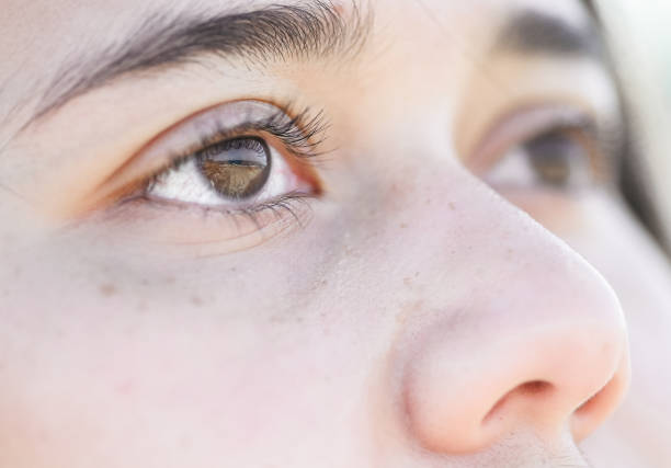 istock Extreme close up of a human eye 1153084141