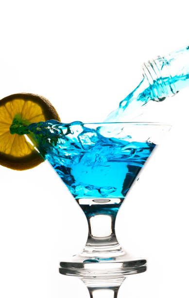 istock blue drink in glass 1153091058