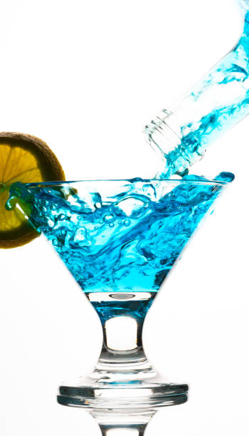 istock blue drink in glass 1153091091