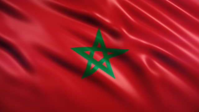 Animated flag of Morocco Free Stock Video Footage Download Clips morocco