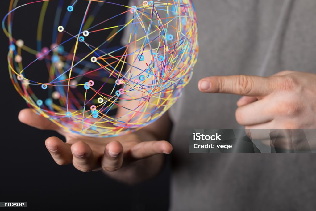 Neting Pic Networking Net Stock Photo - Download Image Now - Backgrounds, Business ...