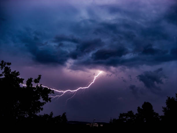 istock Evening full of lightnings! 1153104116