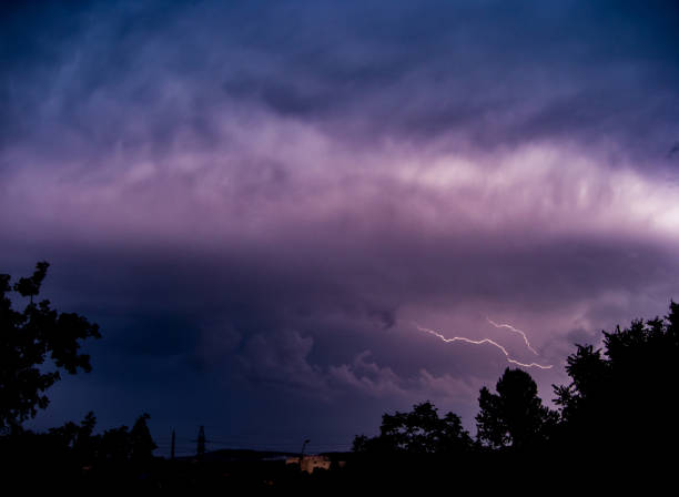 istock Evening full of lightnings! 1153104139