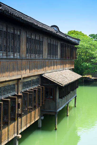 istock Beautiful Chinese water town 1153163204