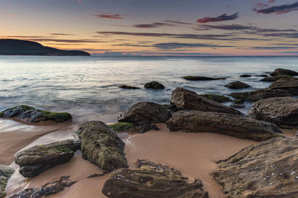 istock Rocky Coastal Sunrise Seascape 1153169476