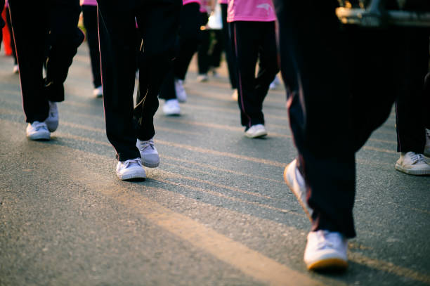 istock Parade on the school's annual sports day 1153175949