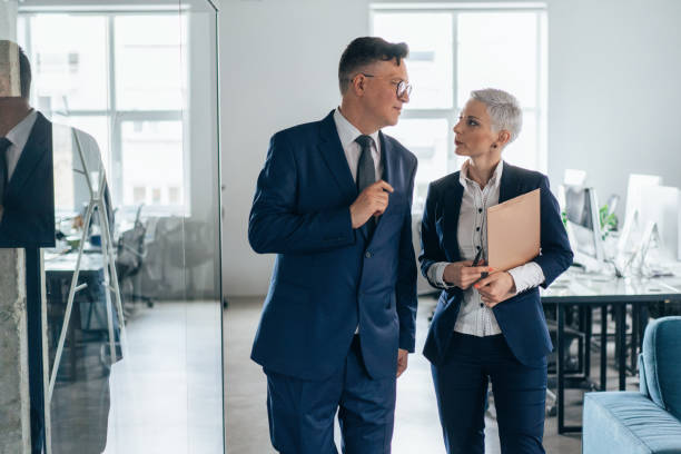 istock Business partners in discussion 1153176813