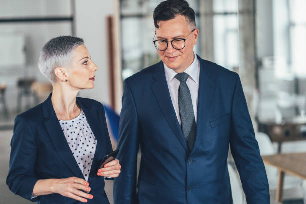 istock Business partners in discussion 1153176819