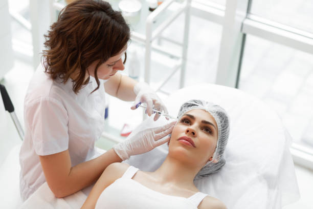 istock Top view of a skilled cosmetologist working 1153179555