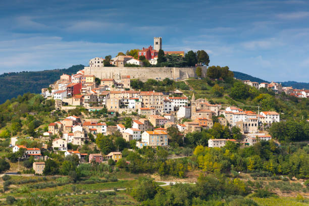 istock View Of Townscape Against Blue Sky 1153183708