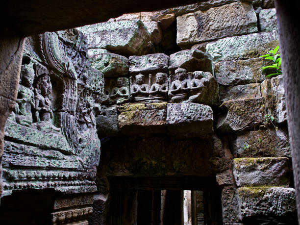 istock Architecture of ancient temple complex Angkor, Siem Reap 1153189151