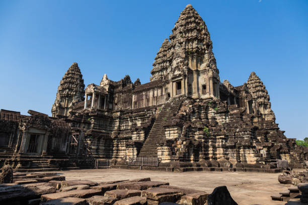 istock Cambodia angkor wat temple building 1153202913