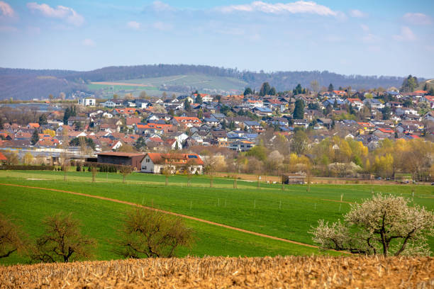 istock Village on a sunny day. Ilsfeld, Germany, Europe 1153205569