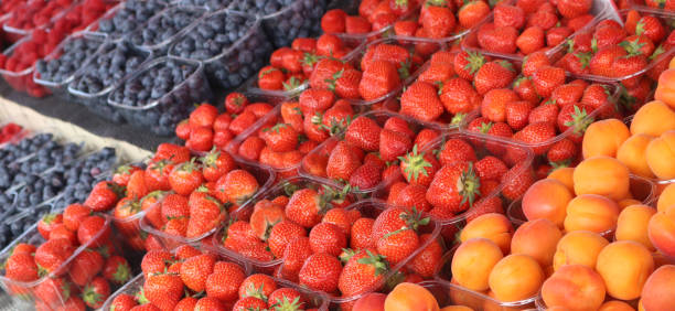 istock berries and apricots at a market 1153205808