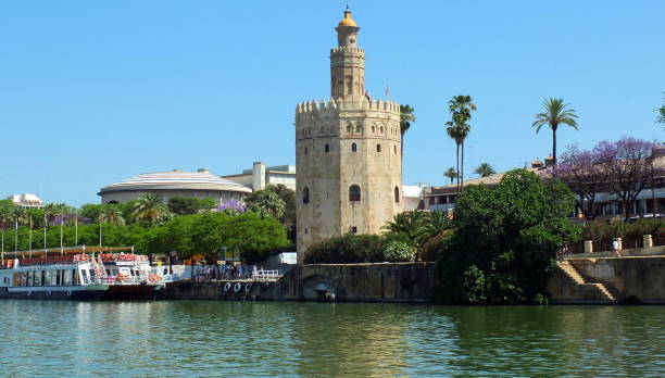 istock Torre Del Oro from the River Guardalquivir, Sevilla 1153206833