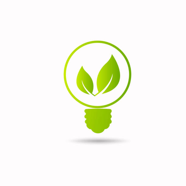 istock Ecology energy saving light bulb,Green cities help the world with eco-friendly concept ideas.vector illustration 1153207973
