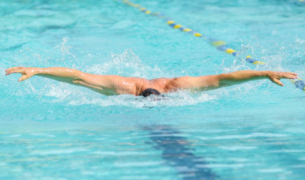 istock A man is a swimmer in the pool 1153208210