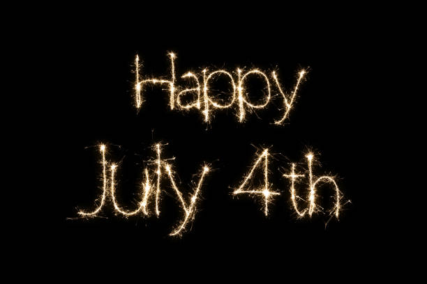 Fourth of July Independence day sparkler fireworks