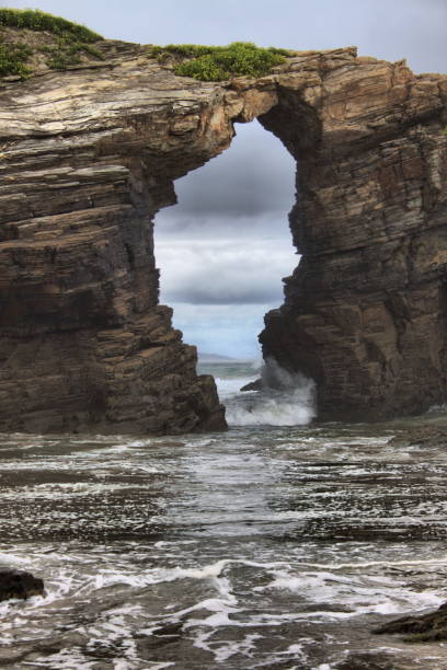 istock Beach of the Cathedrals in Galicia 1153211708