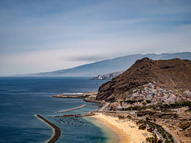 istock far view of the coast with beautiful white beach 1153218635
