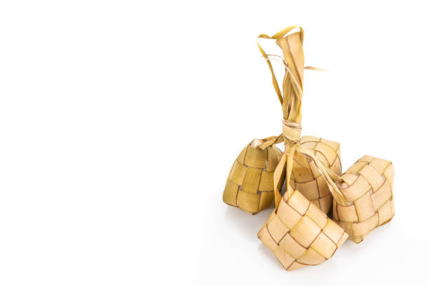 istock Ketupat, rice dumpling popular Malay food during Hari Raya celebration. 1153219127