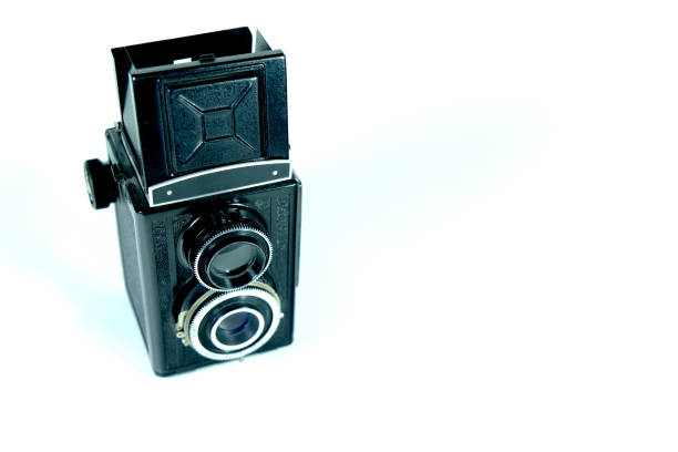 istock Retro twin lens photo machine. 1153223187