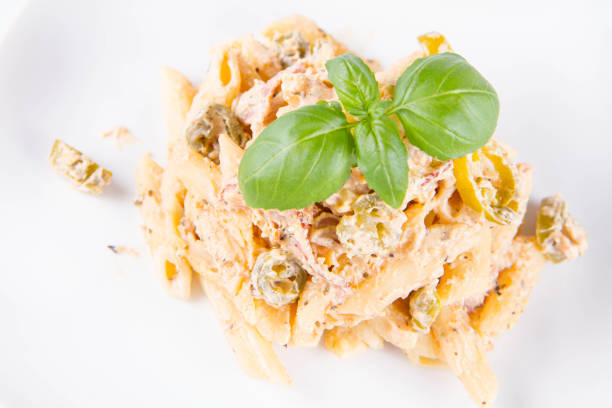 Paccheri are a kind of large macaroni. The most famous are the ones coming from Gragnano in the south of Italy.