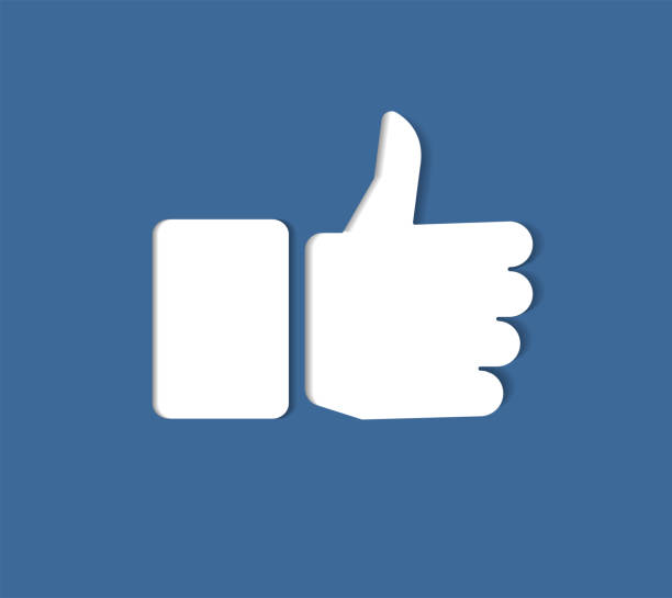 istock New Like icon. In trendy paper art style. Vector Illustration. Eps 10 1153230867