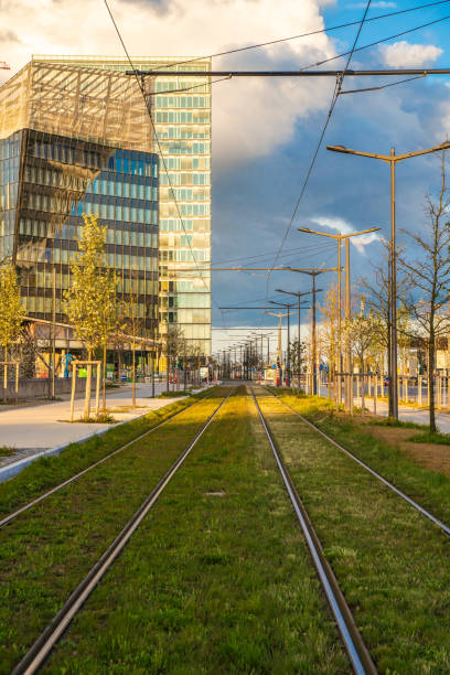 istock Luxembourg sunset city view 1153231203