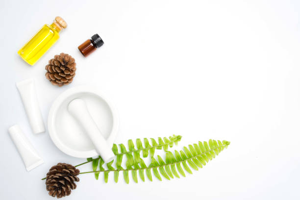 istock scrubs with natural ingredients leaves on white background 1153236151