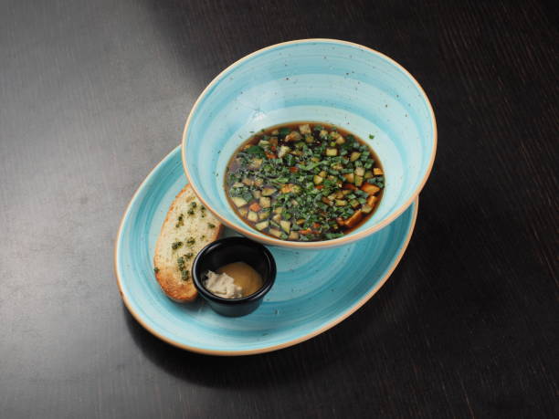 istock Russian summer cold soup okroshka 1153238677