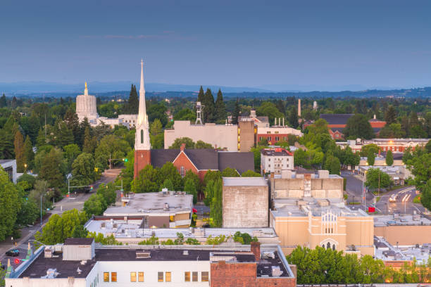 istock Salem, Oregon, USA downtown 1153239888