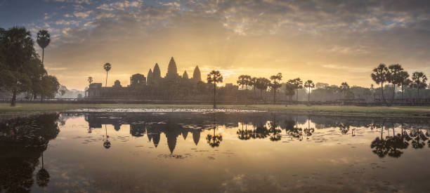 istock Temple complex Angkor Wat Siem Reap, Cambodia 1153240348
