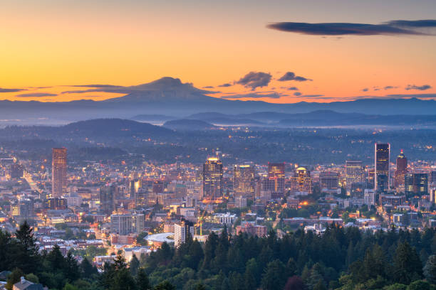 istock Portland, Oregon, USA downtown 1153240944