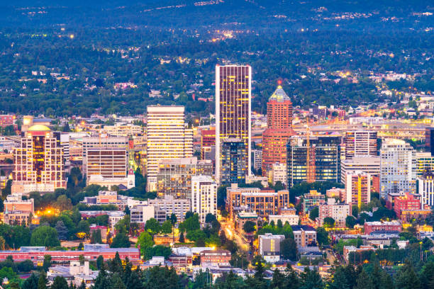 istock Portland, Oregon, USA downtown 1153241124