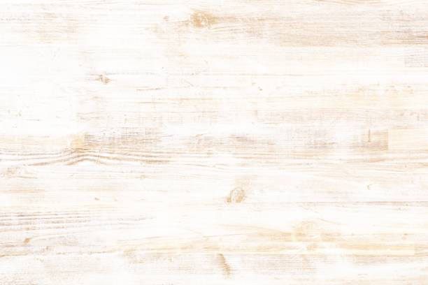 洗浄木の質感、白い木製の抽象的な背景 - 木目 ストックフォトと画像