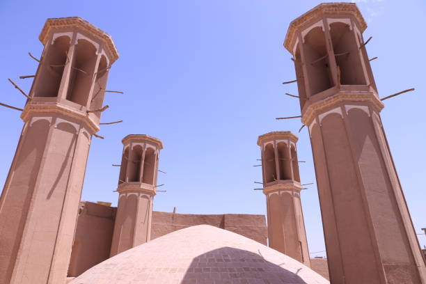 istock Traditional water cistern with four Windcatchers, Yazd 1153246233
