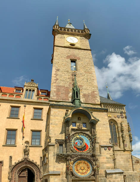 istock Facade of Prague Astronomical Clock tower 1153248739