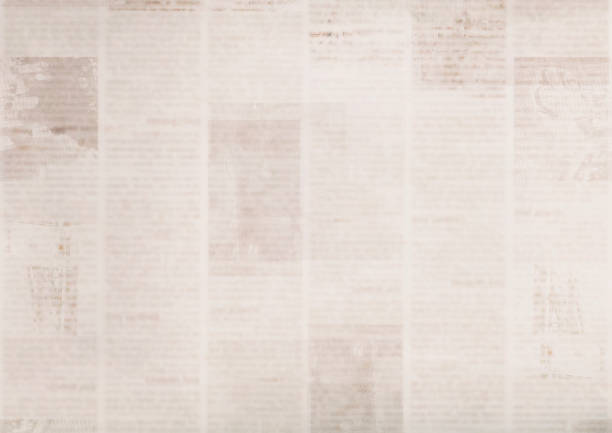 istock Old vintage grunge newspaper paper texture background. 1153249314
