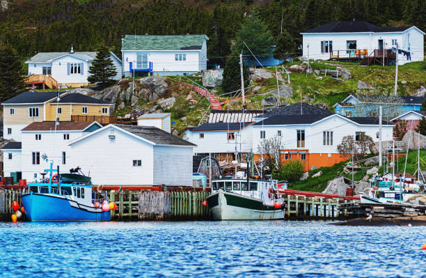 istock Newfoundland Outport Village 1153250251