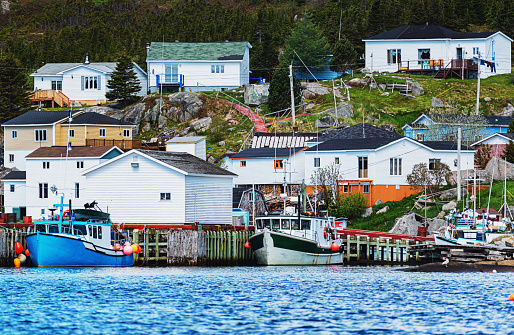 The remote Newfoundland outport village of LaPoile.