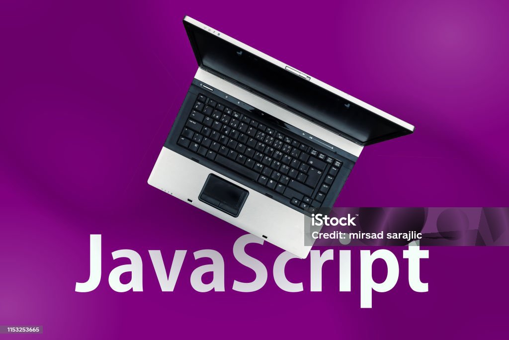 laptop with js word learn javascript web development... Javascript Programming Language Stock Photo - Download Image Now ...