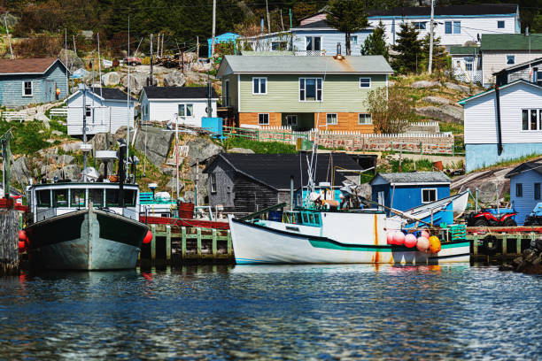 istock Newfoundland Outport Village 1153256161