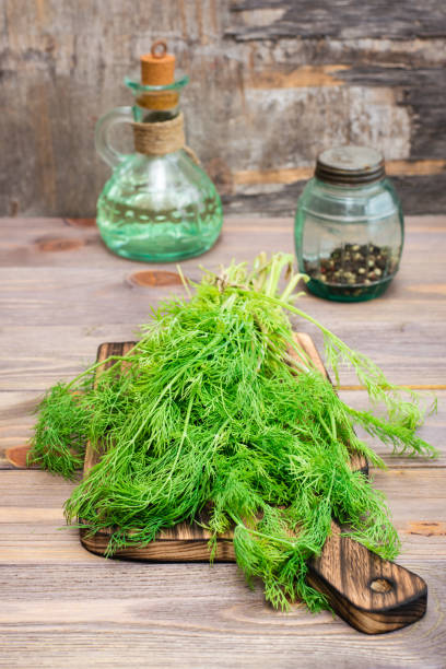 istock A bunch of fresh dill on a cutting board 1153260698