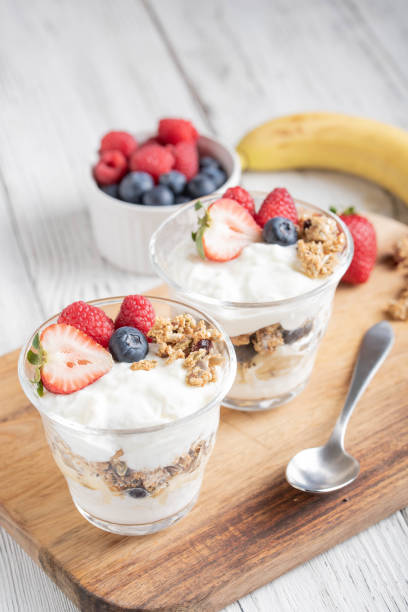 istock granola parflait with yogurt and berries 1153266477