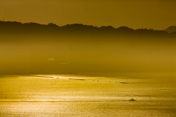Oakland in the San Francisco Bay area of California at sunrise