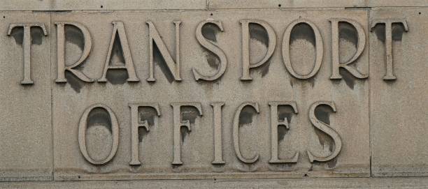 istock Transport Offices - Stone Sign. 1153274536