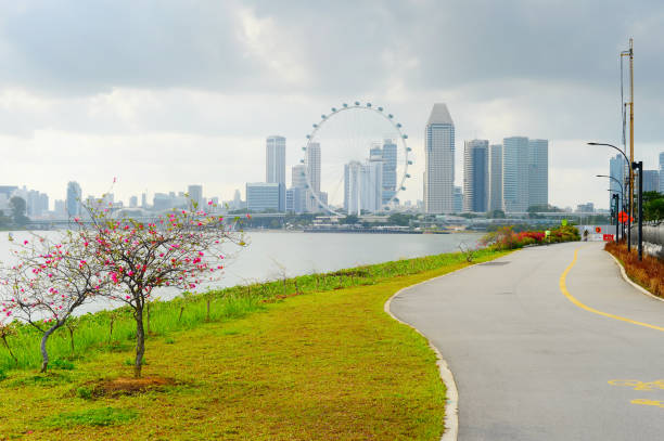 istock Singapore Marina Barrage river lane 1153278273